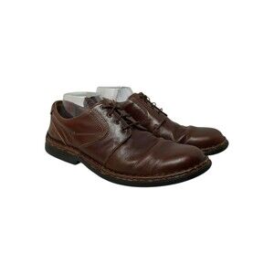 Josef Seibel Dress Shoes Men's Size 10 US 44 EU Brown Leather Shoes Lace Up